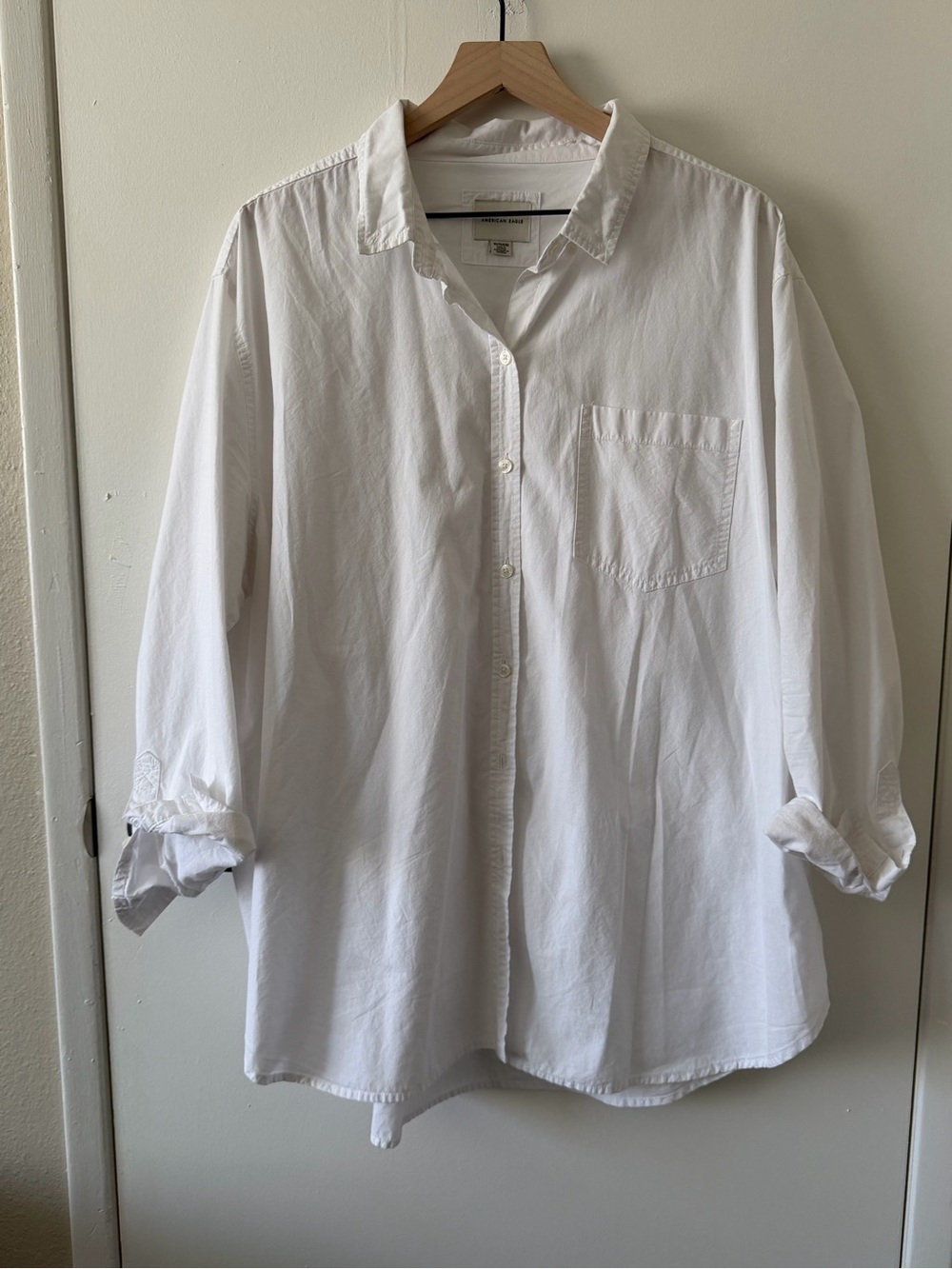 American Eagle Boyfriend Oversized Button Up - XL